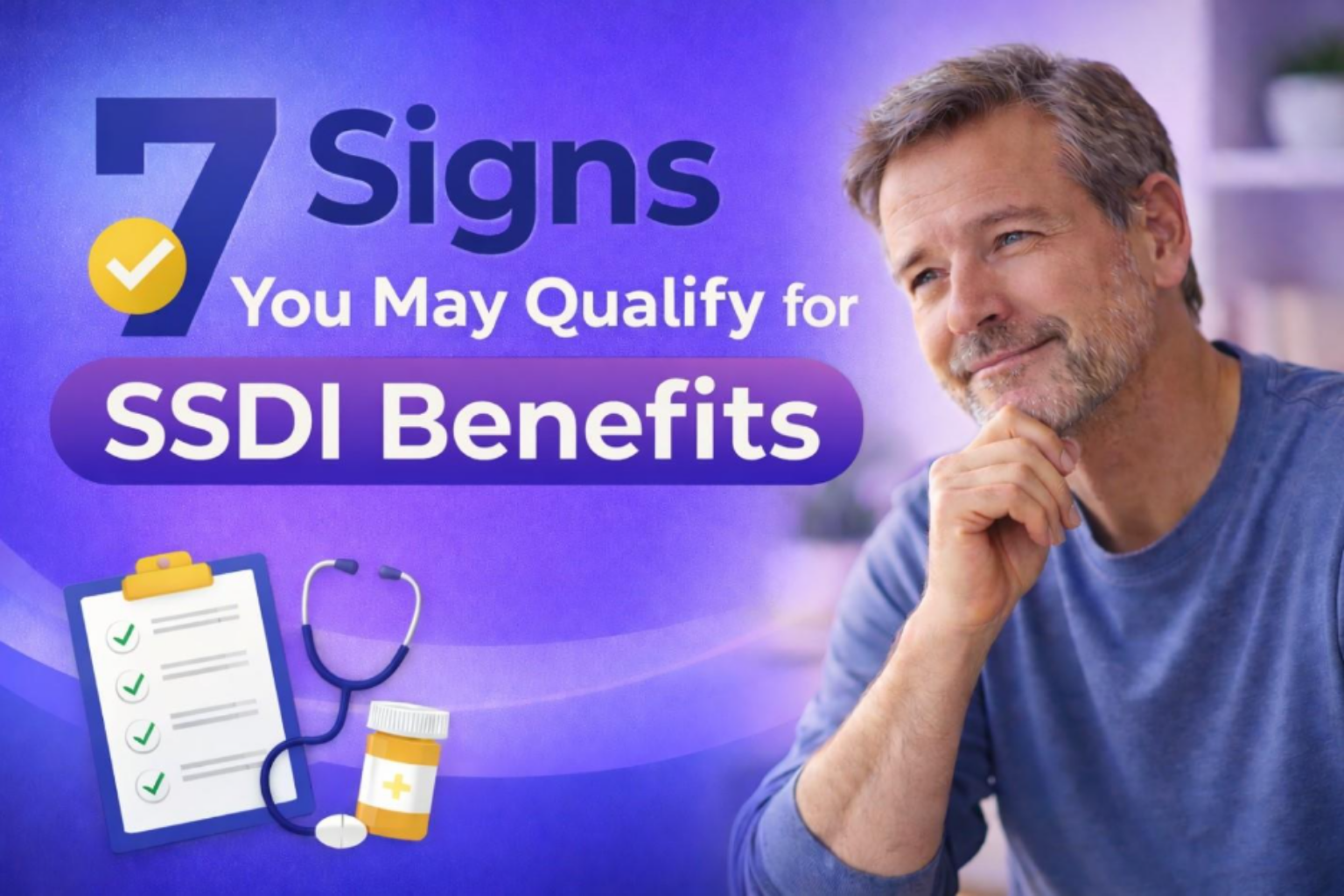 7 Signs You May Qualify for SSDI Benefits
